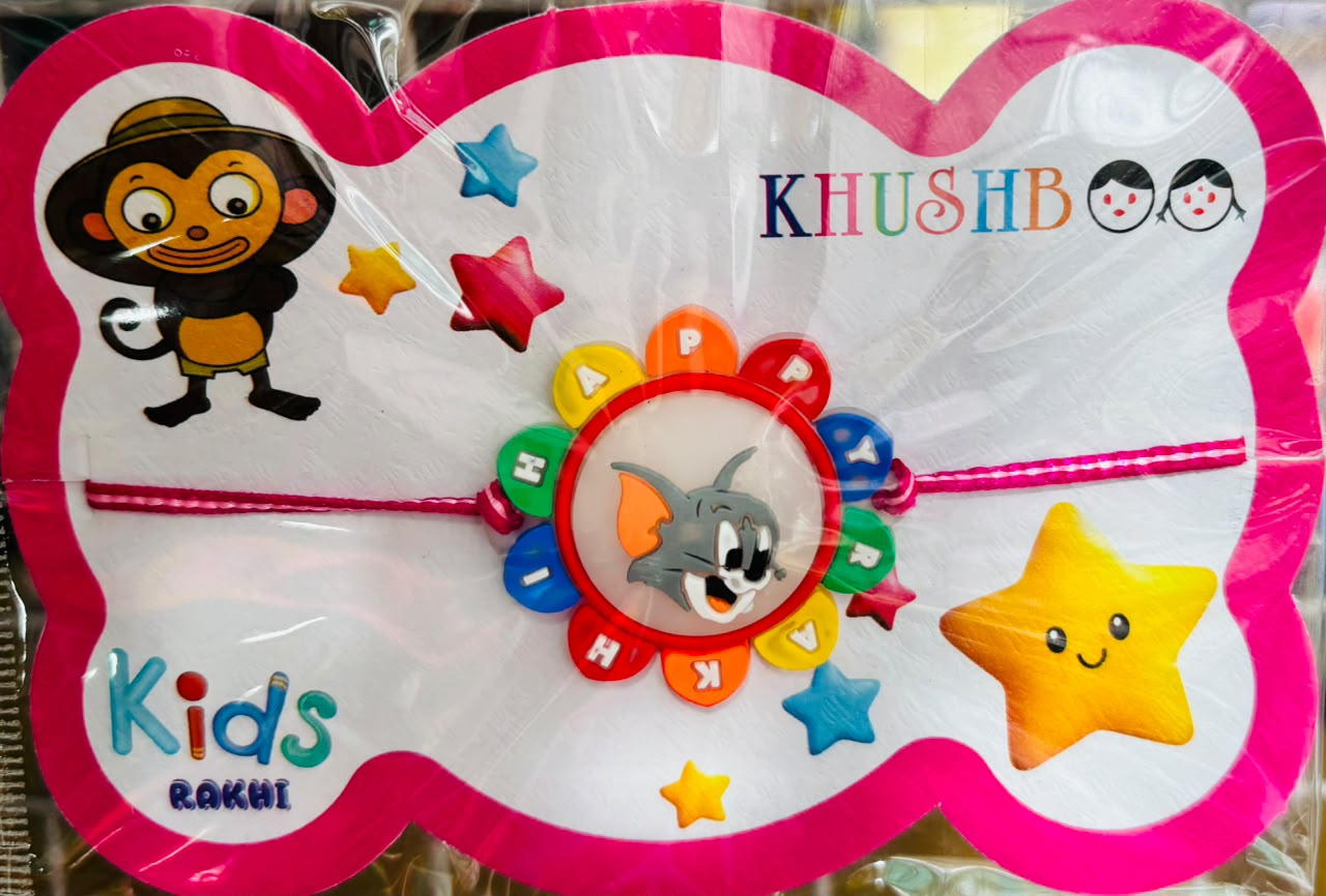 TOM AND JERRY THEMED KIDS RAKHI 