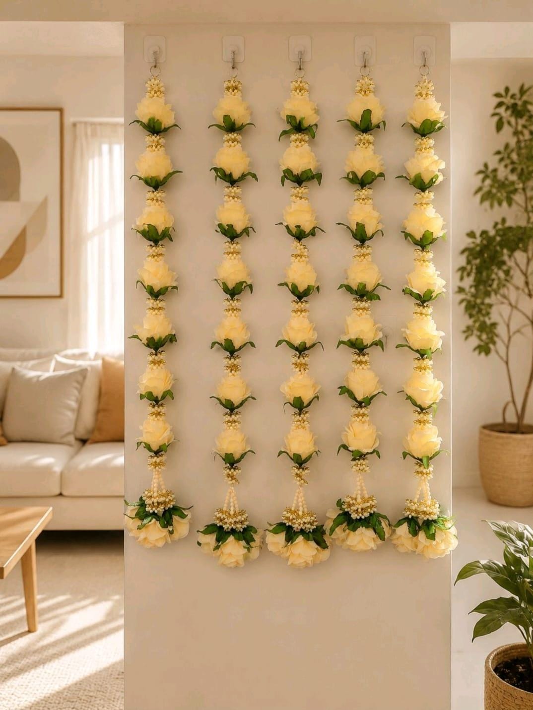 FLOWER HANGING DECORATION 3FT