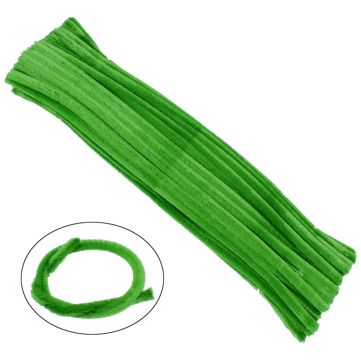 Jags Pipe Cleaner 100pcs 10MM A60 Mehndi Green FSMT-A60