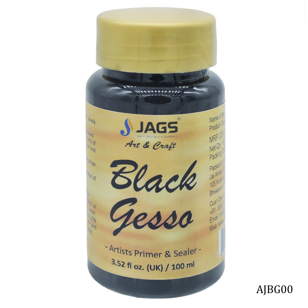Jags Gesso 100ml Black AJBG00