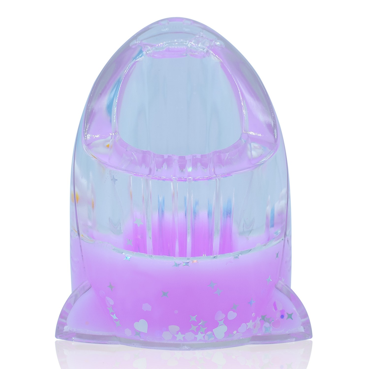 Paper Weight Liquid With Pen Container Dolphin SY169PW