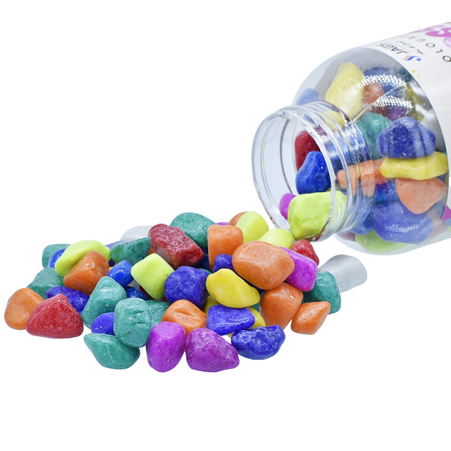 Jags Pebble Stones Medium 1kg Multi Colour JRS1KG-MC
