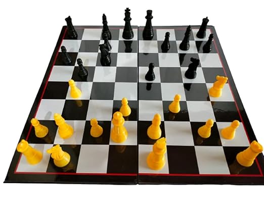 Toys Ekta Chess Board Game Set Big Size, Easily Foldable Game, Perfect for Children, Adults and Kids