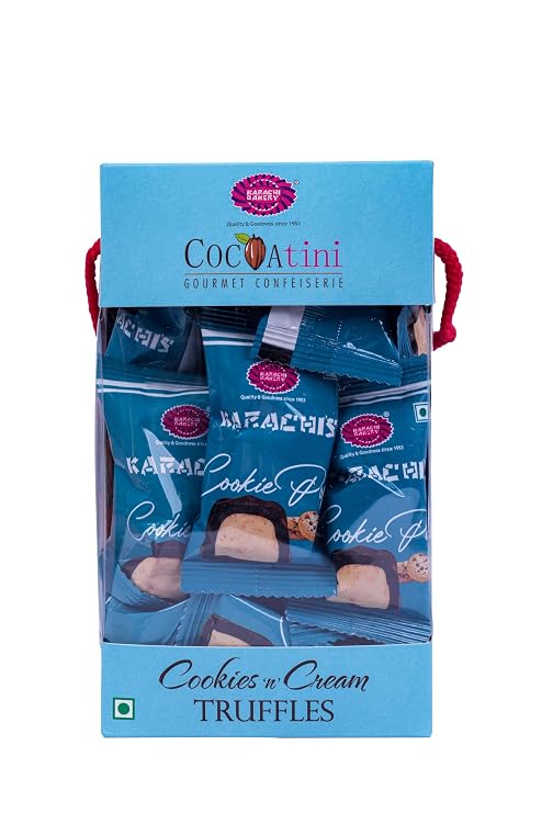 Cocoatini Cream n Cookies Truffles 250g by Karachi Bakery
