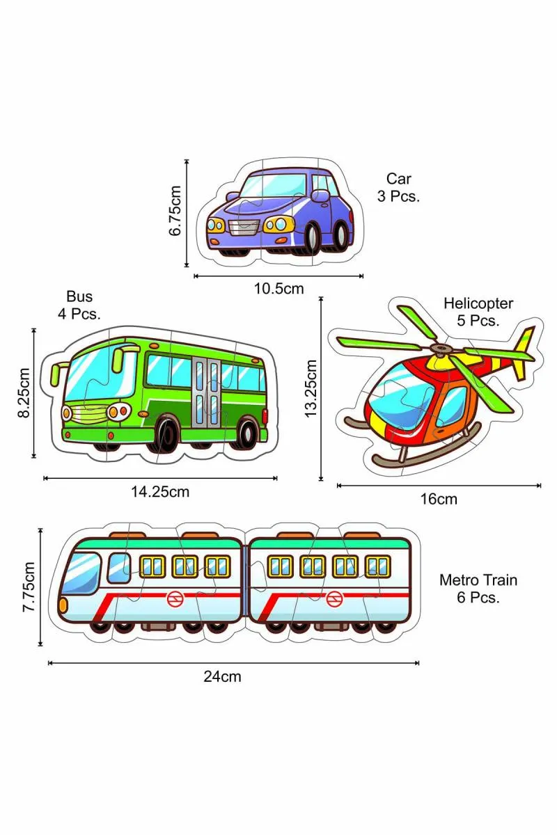 Baby Jigsaw Transport Puzzles For Kids