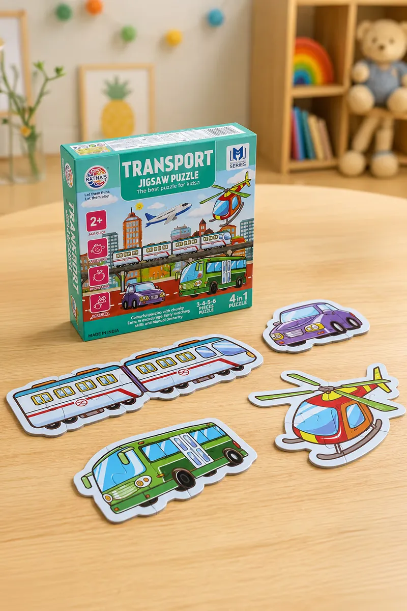 Baby Jigsaw Transport Puzzles For Kids