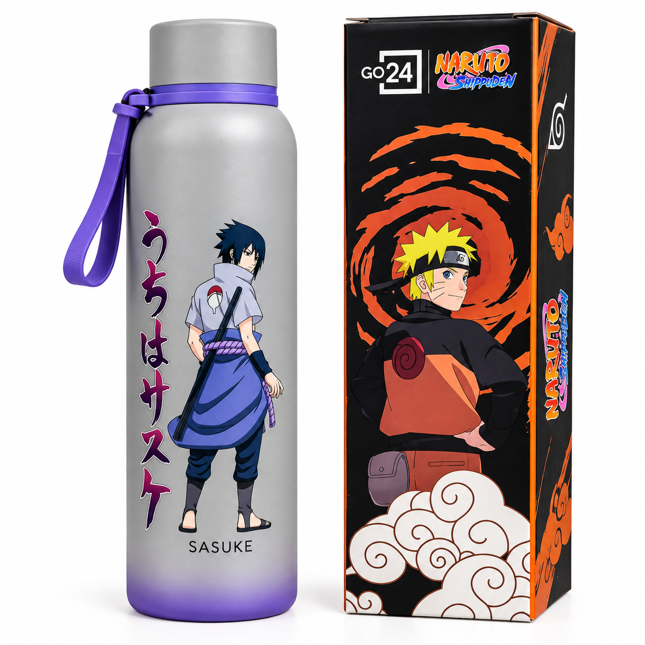 PEXPO Stainless Steel Water Bottle Naruto 