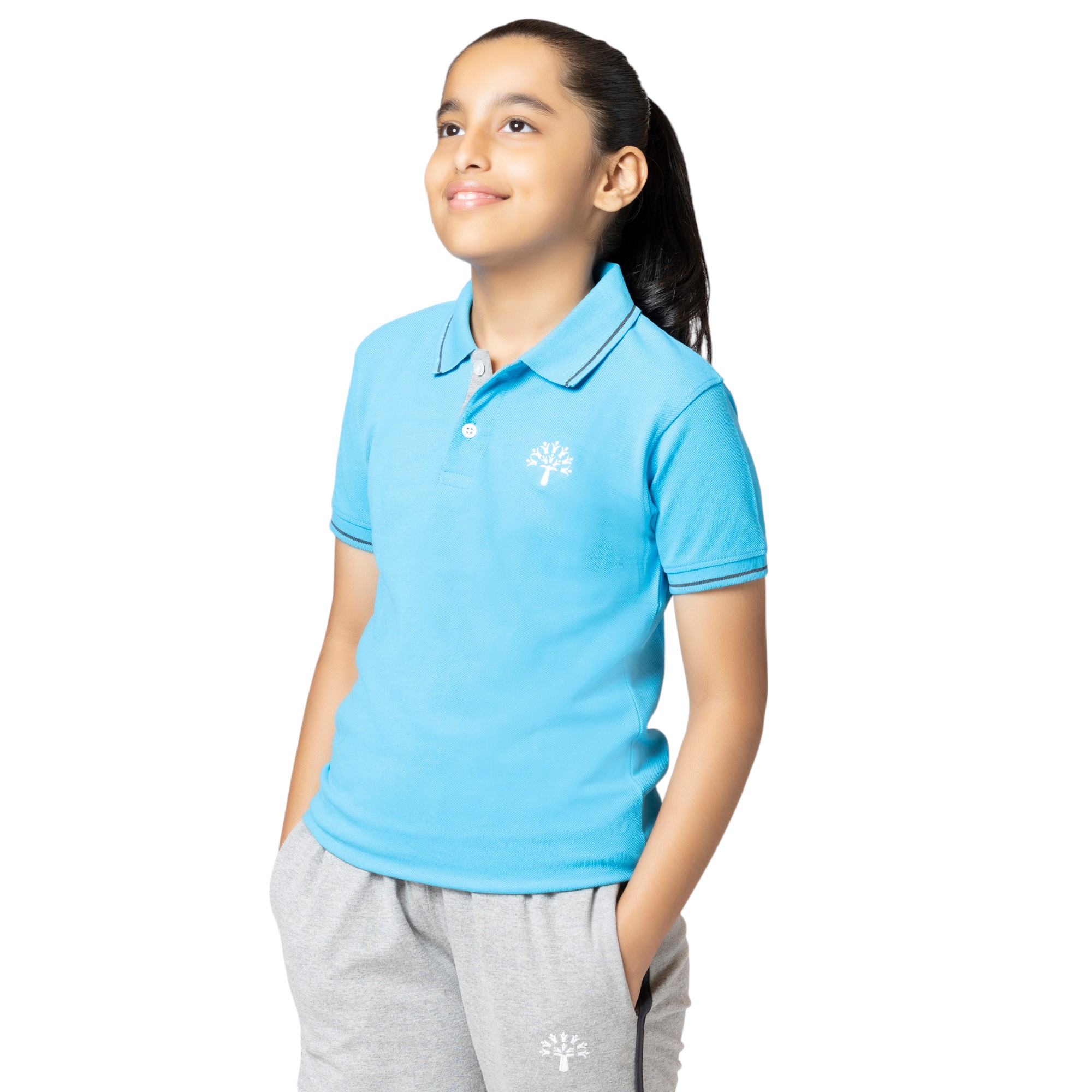 Aqua P.T.Polo T-Shirt (Boys & Girls - PIS) 6 NO