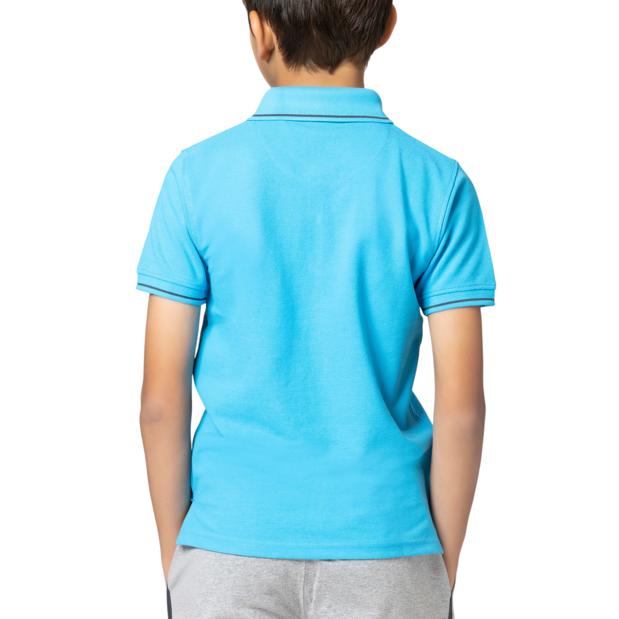 Aqua P.T.Polo T-Shirt (Boys & Girls - PIS) 6 NO