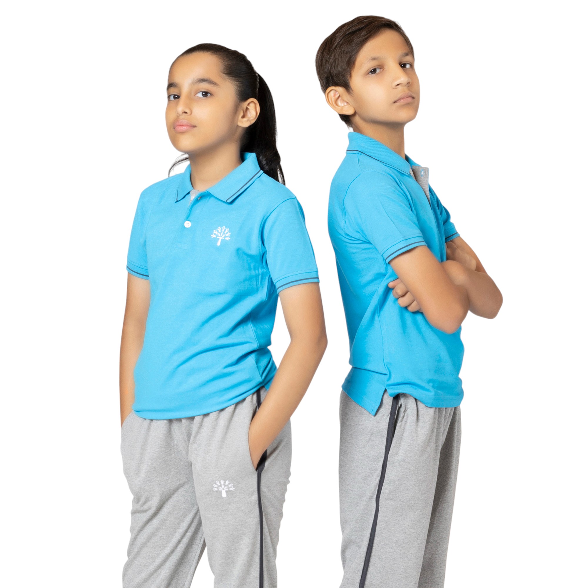 Aqua P.T.Polo T-Shirt (Boys & Girls - PIS) 12 NO